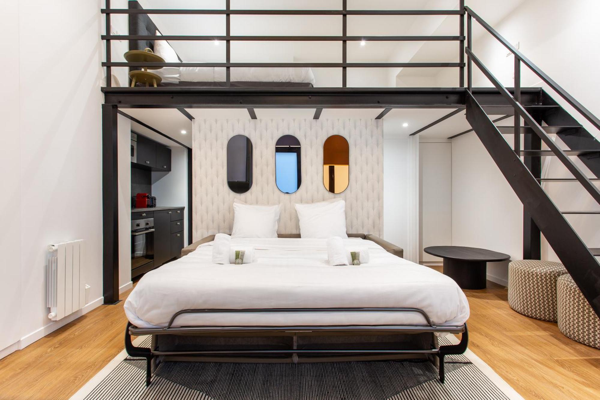 Luxury Loft In Paris Apartment Ruang foto