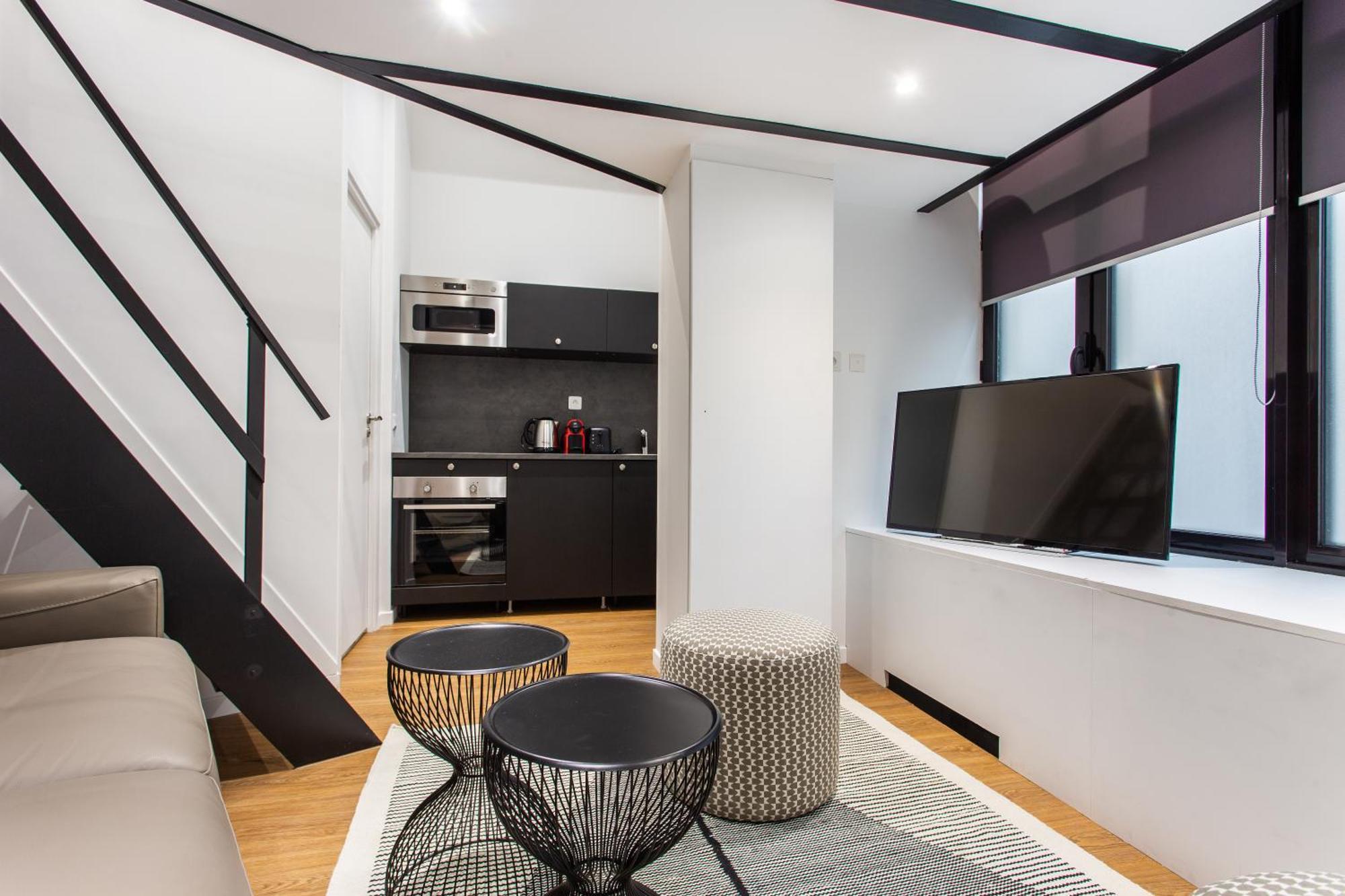 Luxury Loft In Paris Apartment Ruang foto